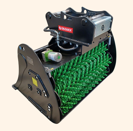 HÄNER HSS 500-2 – Schaufel-Separator für Minibagger 1,0 – 3,0 to