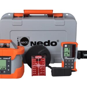 NEDO PRIMUS 2 HVA mit Commander 2 – Rotationslaser horizontal & vertikal
