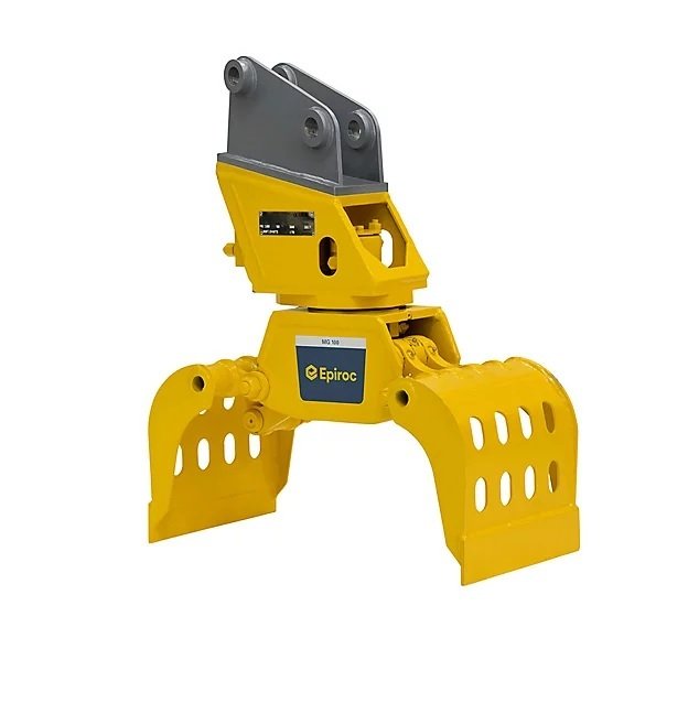 EPIROC MG100 mit MS01/03 – Universal- / Abbruchgreifer für Bagger bis 1,6 to. – VORFÜHRGERÄT