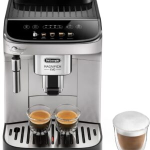 Kaffeevollautomat De’Longhi ECAM292.33.SB Magnifica Evo Silber und Schwarz