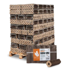 Holzbriketts PiniKay Octagon 96 x 10 kg
