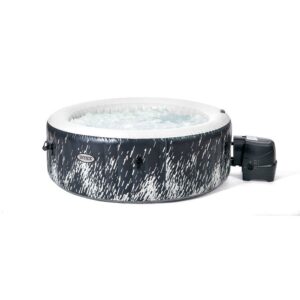 INTEX Galaxie – Aufblasbarer Whirlpool für 4 Personen mit Thermoabdeckung