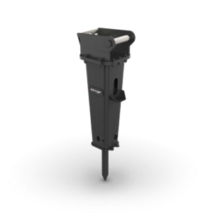 Rädlinger RHH02 mit MS01 oder MS03 – Hydraulikhammer mit 100 kg