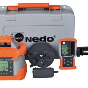 NEDO PRIMUS 2 H2N mit Commander 2 – Rotations- / Neigungslaser horizontal