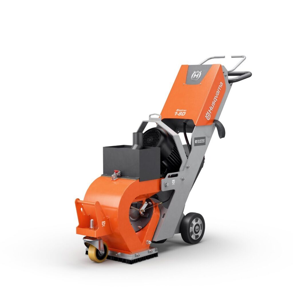BLASTRAC / HUSQVARNA 1-8 D – Kugelstrahlmaschine