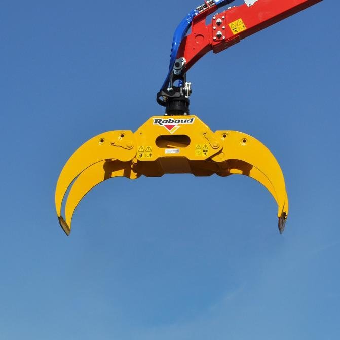 RABAUD XYLOGRIP 230 – Forstgreifer für Bagger 4,5 – 14,0 to