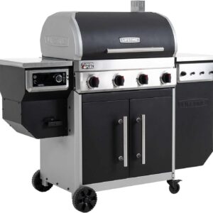 Lifetime 91025 – Gasgrill und Pellet-Smoker-Kombination