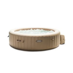 INTEX Sahara – Aufblasbarer Whirlpool für 4 Personen mit Thermoabdeckung