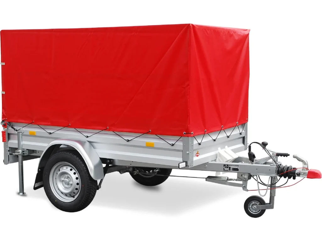 STEMA Variolux – Anhängerset mit Hochplane 80 cm, Abstellstützen und Stützrad