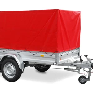STEMA Variolux – Anhängerset mit Hochplane 80 cm, Abstellstützen und Stützrad