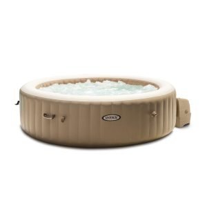 INTEX Sahara – Aufblasbarer Whirlpool für 8 Personen mit Thermoabdeckung