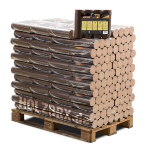 Buchenholzbriketts 960 kg Palette – POLLMEIER Premium Plus