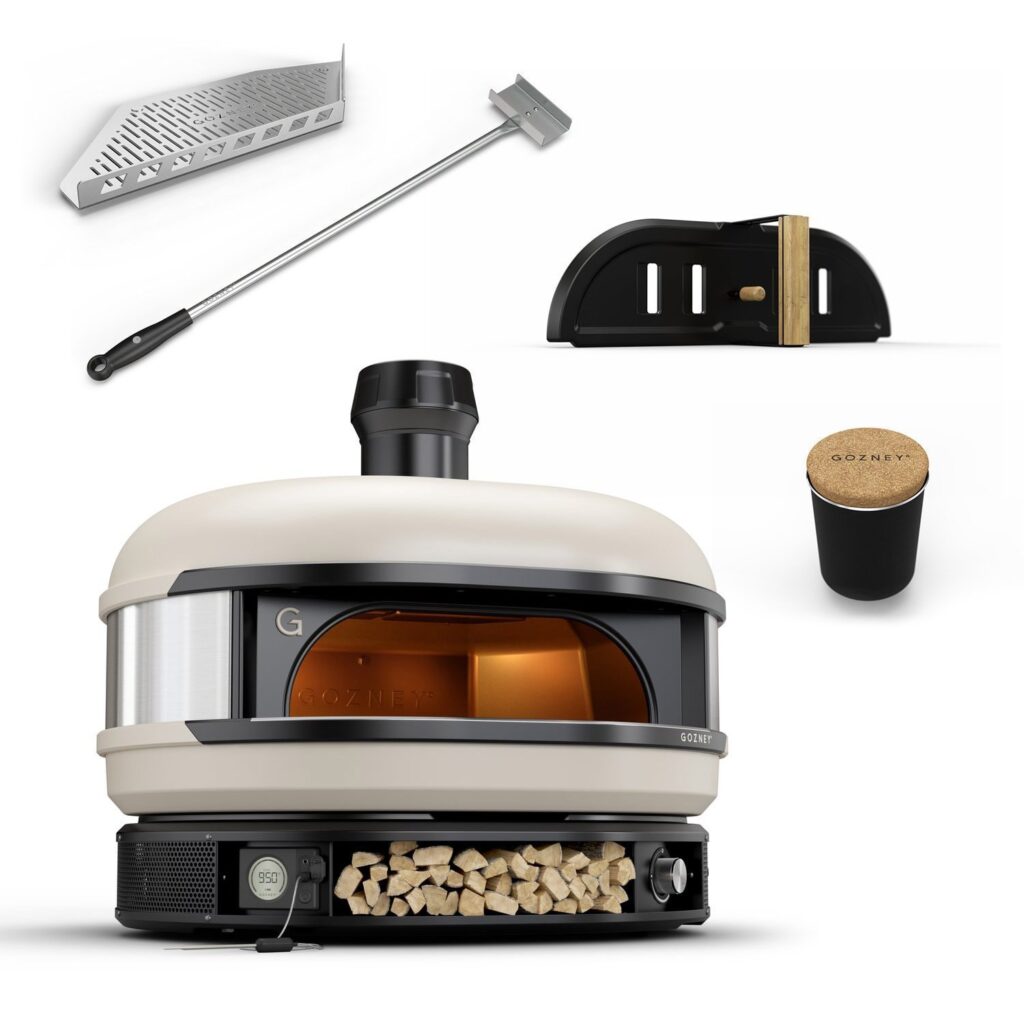 Gozney Dome Multi-fuel – Pizzaofen-Bundle Wood Fire, 5-teilig