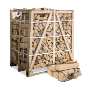 Brennholz Birke – 1 RM, 500 kg, Scheitlänge 33 cm